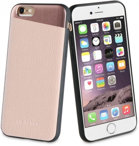 Чехол-накладка So Seven для Apple iPhone 7/8 THE METAL EFFECT розовый