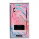 Чехол-накладка So Seven Carrare для Apple iPhone X/XS розовый