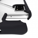 Чехол-накладка ITSKINS HYBRID SOLID для Samsung Galaxy A41 чёрный/прозрачный