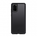 Чехол-накладка ITSKINS HYBRID CARBON для Samsung Galaxy S20+ чёрный